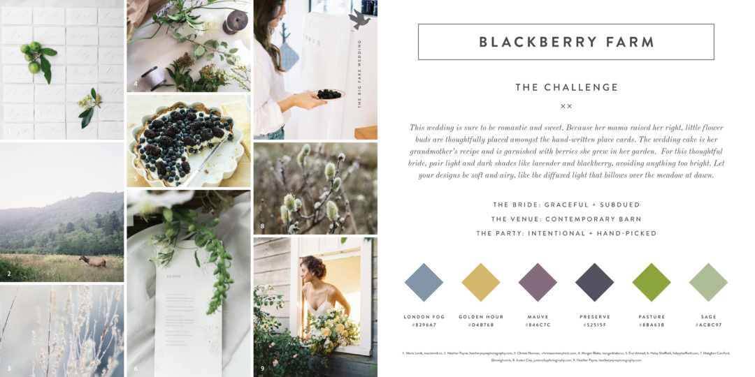 Blackberry Farm Inspiration from The Big Fake Wedding